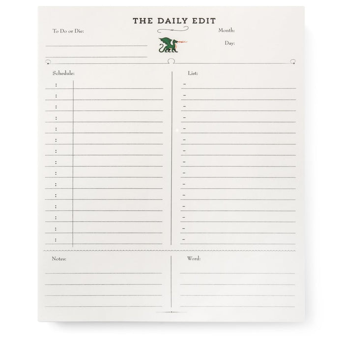 The Daily Edit Pad