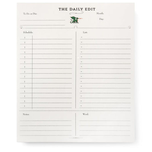 The Daily Edit Pad