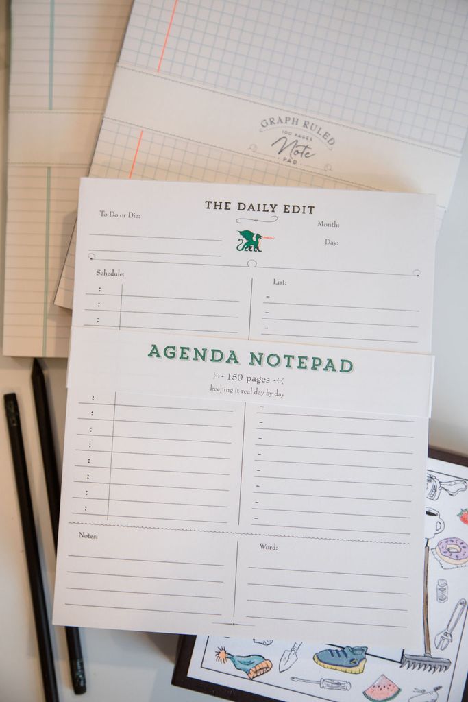 The Daily Edit Pad