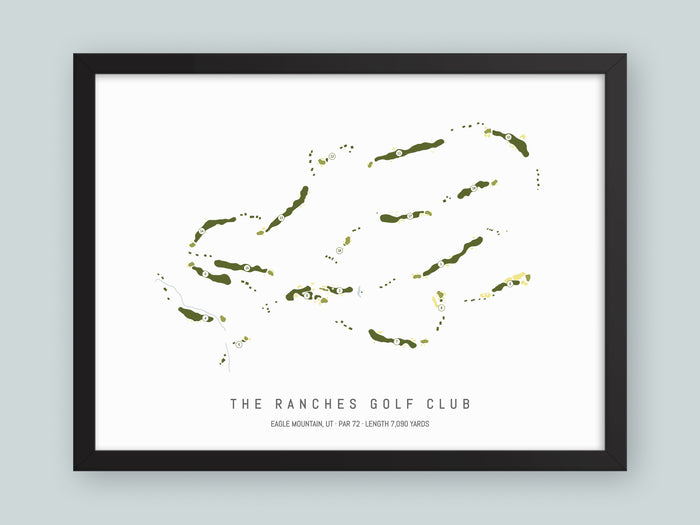 The-Ranches-Golf-Club-UT--Black-Frame-24x18-With-Hole-Numbers