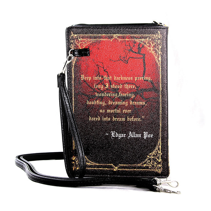 The Raven Vintage Clutch Book Bag