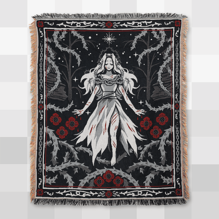 Thorn Princess Throw Blanket