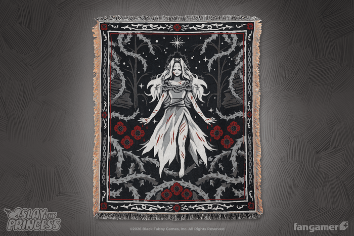 Thorn Princess Throw Blanket