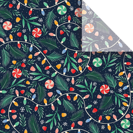 Tissue - Printed - Peppermint Twinkle - Retail 6 Pack (24