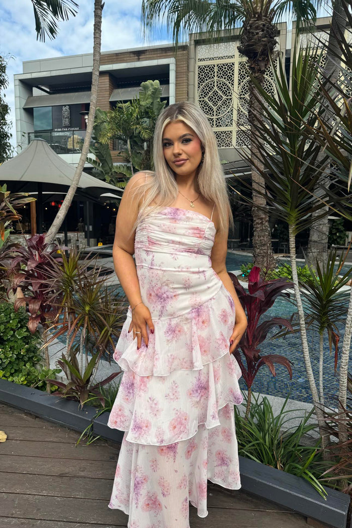 Tommi Maxi Dress - Blush Floral