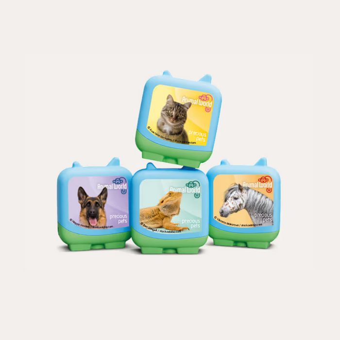 Tonies - Pocket Tonie Set - Animal World - Precious Pets