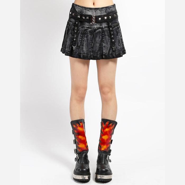 Tripp NYC Peace Pleated Skirt