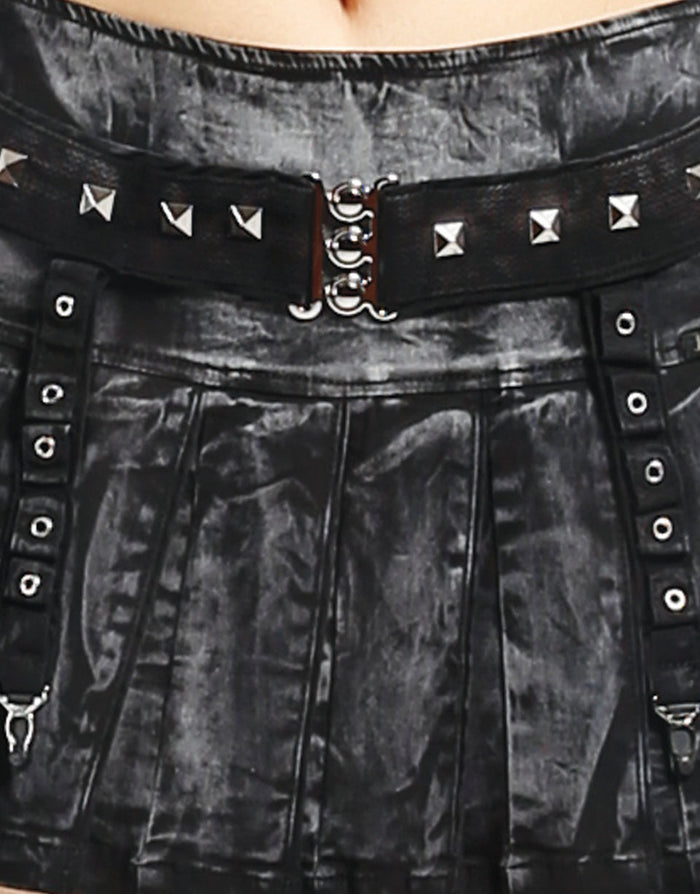 Tripp NYC Peace Pleated Skirt
