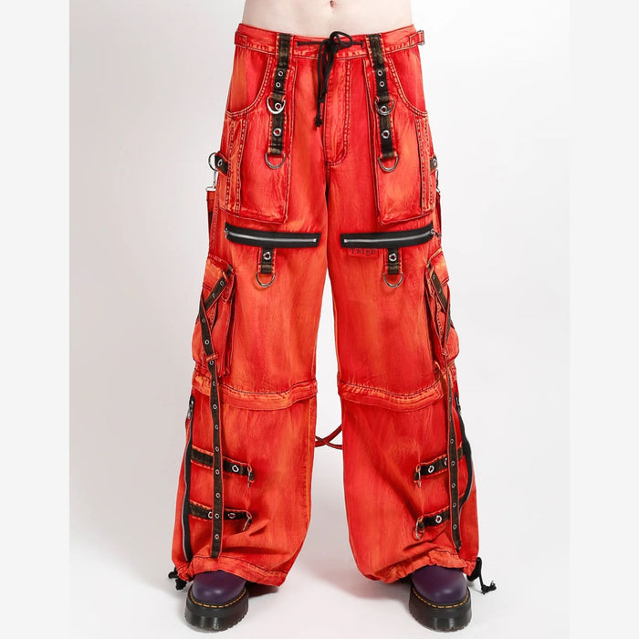 Tripp NYC X-Strap Zip Off Fire Wash Pant