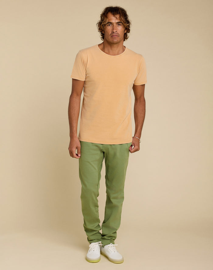 tshirt classic apricot PULLIN en coton