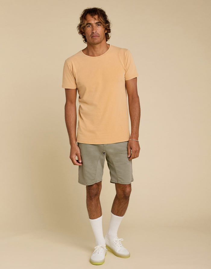 tshirt classic apricot PULLIN en coton