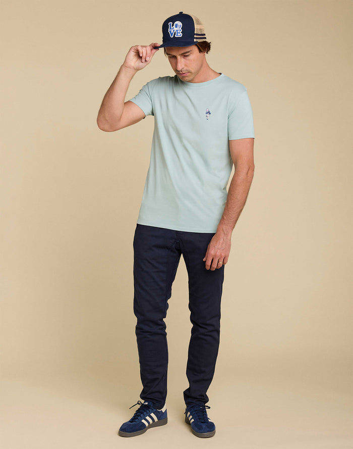 tshirt patchrose PULLIN en coton