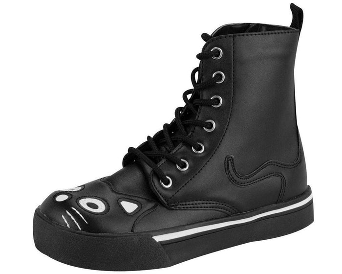 T.U.K. Black Kitty Sneaker Boot