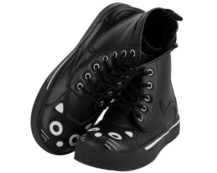 T.U.K. Black Kitty Sneaker Boot