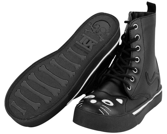 T.U.K. Black Kitty Sneaker Boot