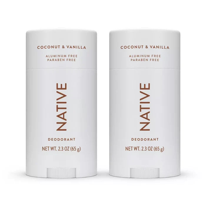 Twin Pack Deodorant - Coconut & Vanilla