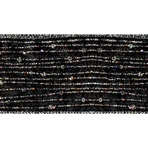 Single Roll / 1-1/2" x 10 yd / Black/Silver