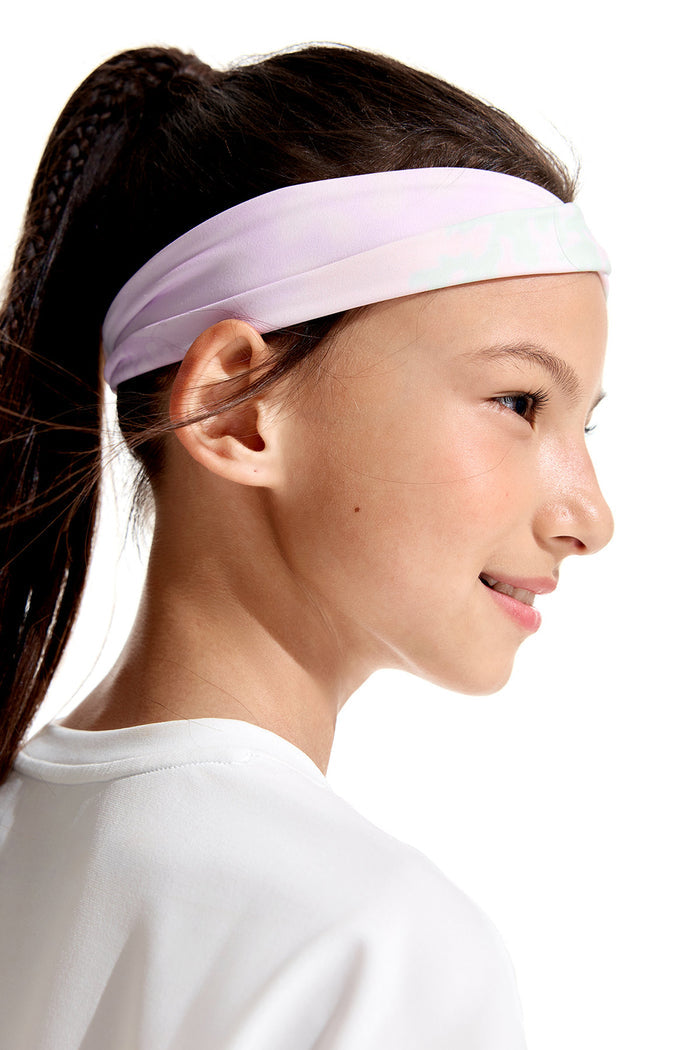 Twist Head band **Color Coral Pink Purple**
