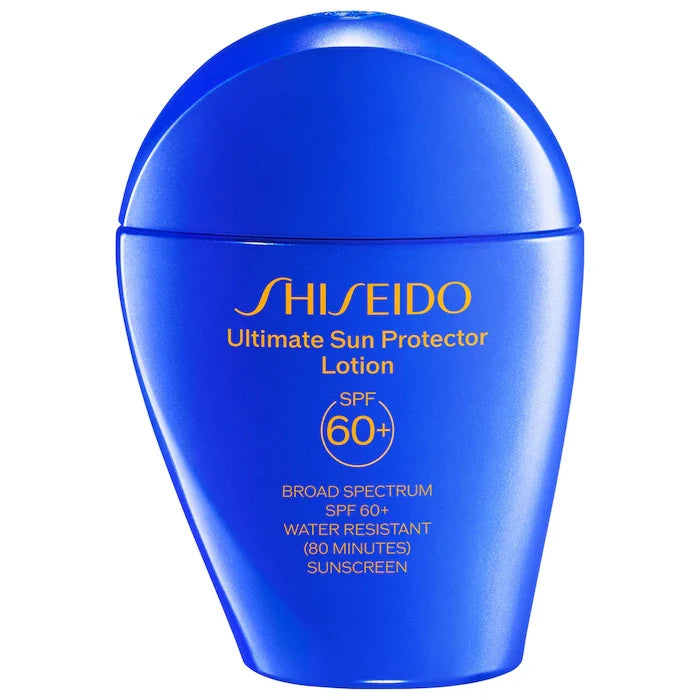 Shiseido - Ultimate Sun Protector Face and Body Lotion Sunscreen SPF 60+ | Protector solar para rostro y cuerpo