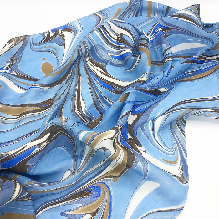Ultramarine Blue Medium Scarf - No One Alike
