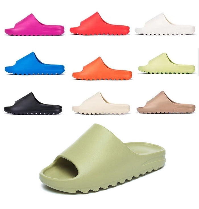 Unisex Luxury Solid Sliders