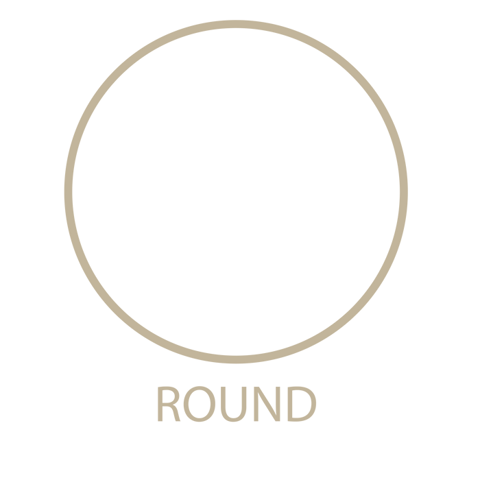 Urbanite Pewter Machine Tufted Rug Round sketch