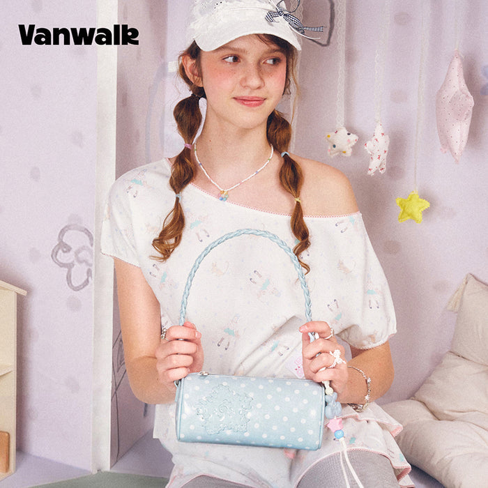 VANWALK COCOA PIE Series Original Design Shoulder Bag V3096