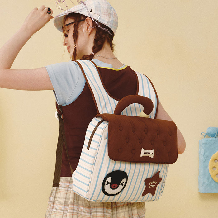 VANWALK Cute Pingu Collaboration Series Laptop bag/handbag v2940