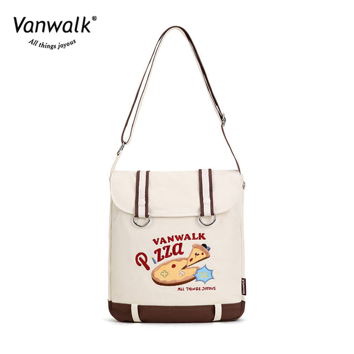 Vanwalk Lightweight Pizza Series Crossbody Bag V2859