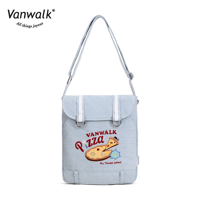 Vanwalk Lightweight Pizza Series Crossbody Bag V2859