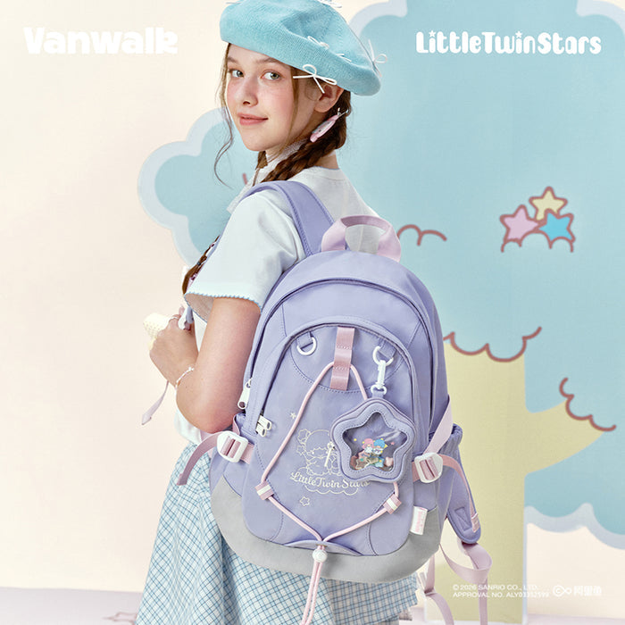 VANWALK Little Twin Stars Sanrio Collaboration Backpack V3074