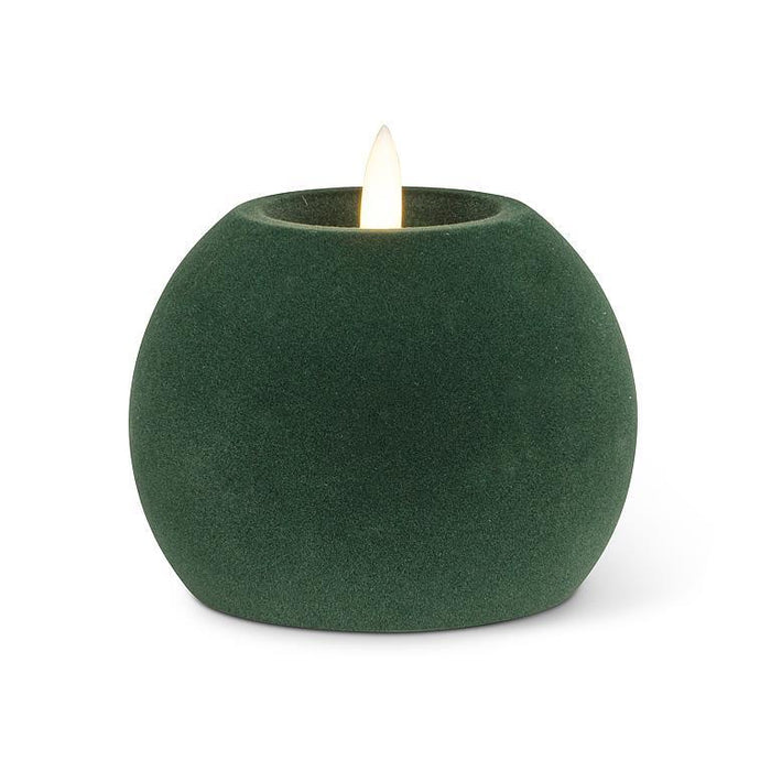 Velvet LED Ball Candle