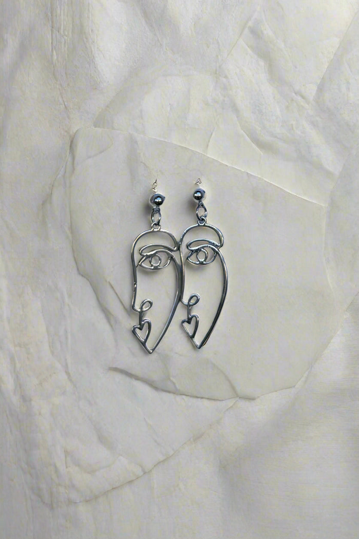 Venna Earrings - Silver