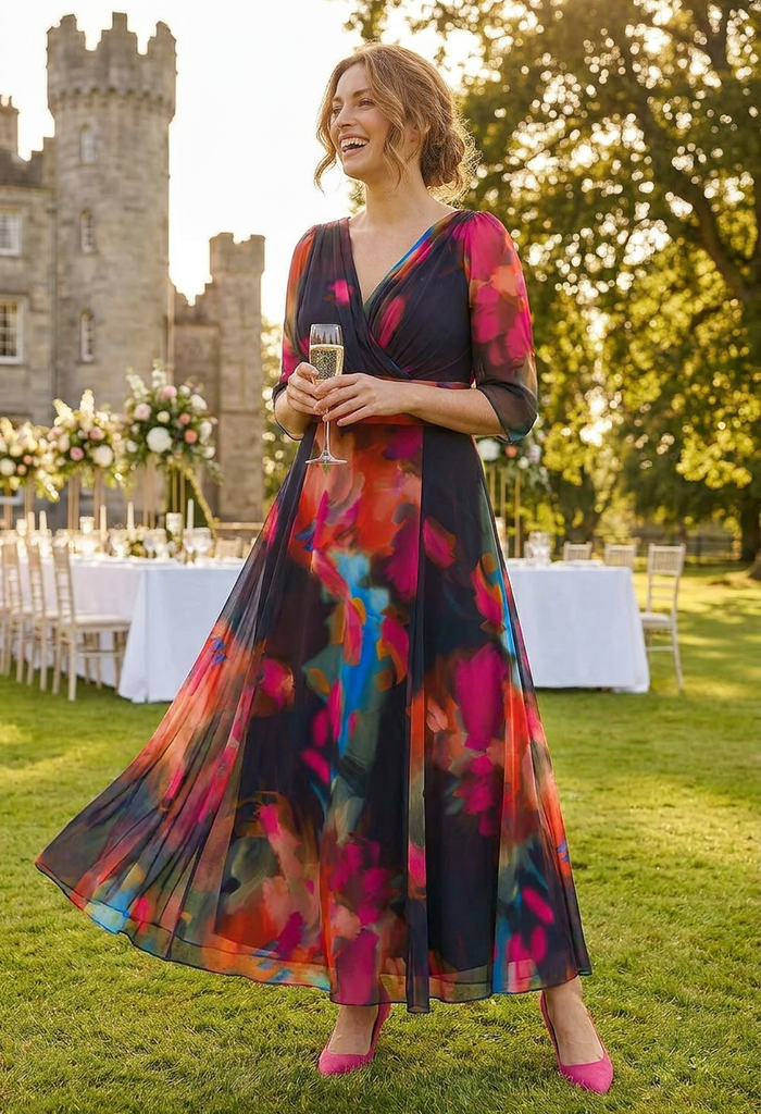 Verity Curve+ Maxi Dress