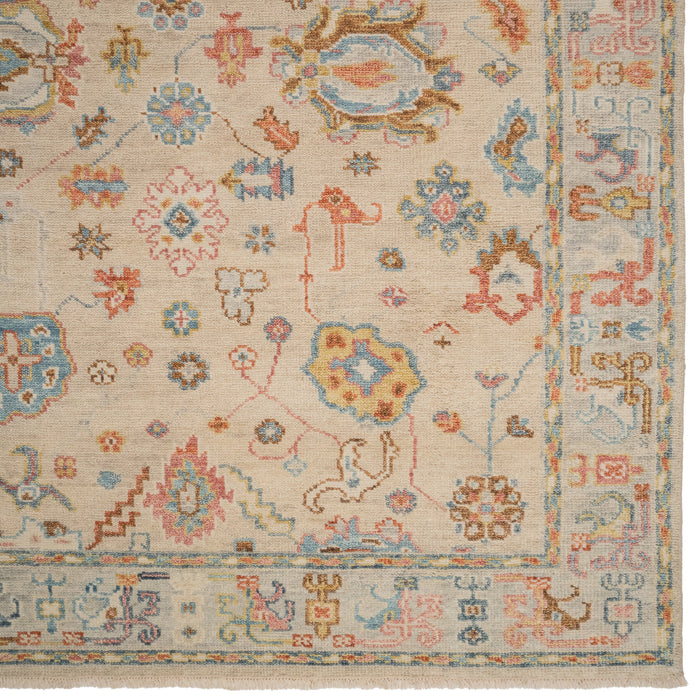 Verve Ecru Multi Hand Knotted Rug Rectangle image