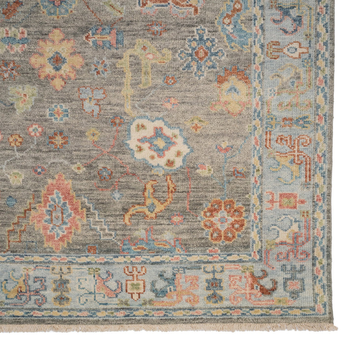 Verve Silver Multi Hand Knotted Rug Rectangle image