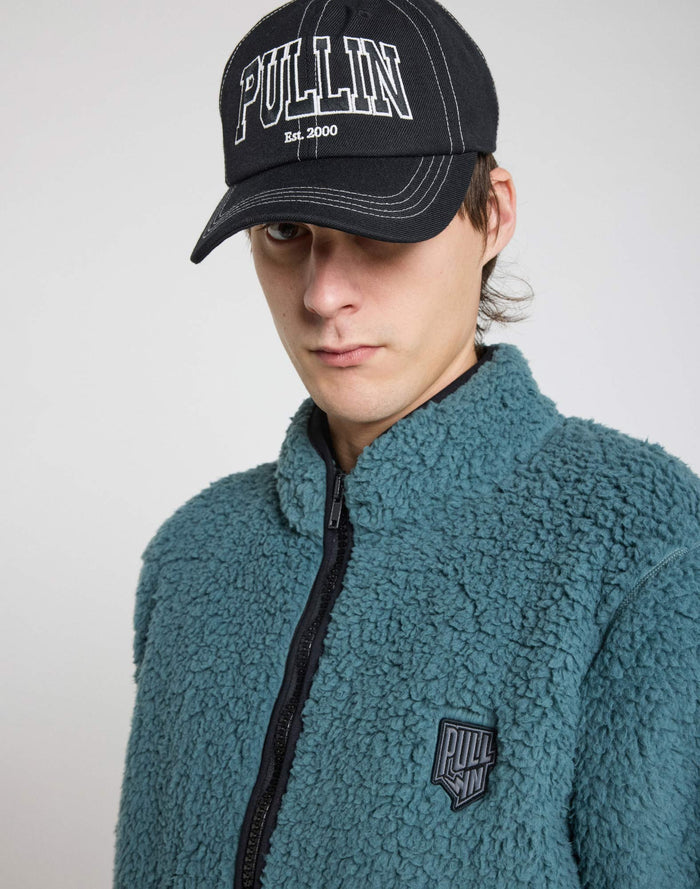 veste homme sherpa park blue PULLIN en polyester