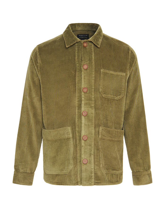 veste velours land PULLIN en coton