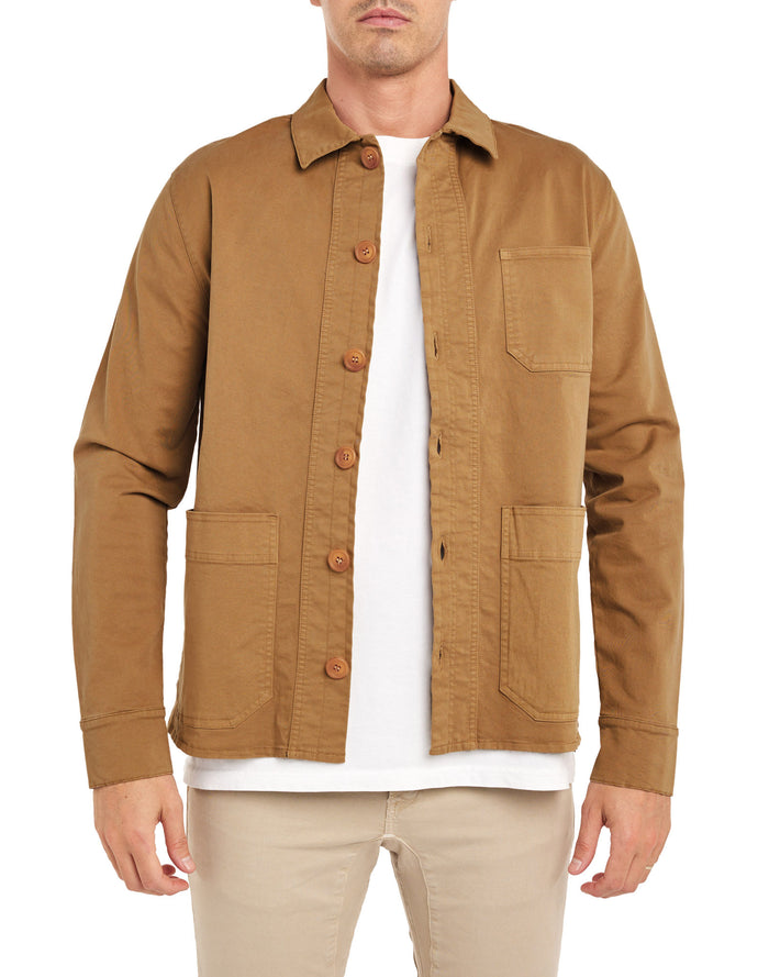 veste worker desert PULLIN en coton