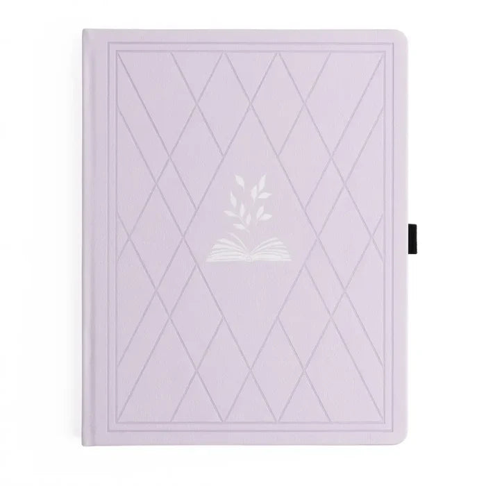 Vintage Library in Lilac - Lined / A5: 192 Pages - LI336