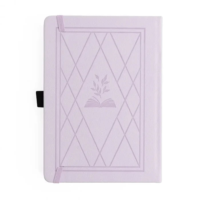 Vintage Library in Lilac - Lined / A5: 192 Pages - LI336