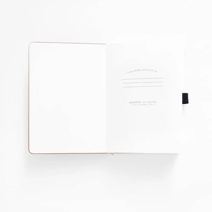 Vintage Library in Lilac - Lined / A5: 192 Pages - LI336