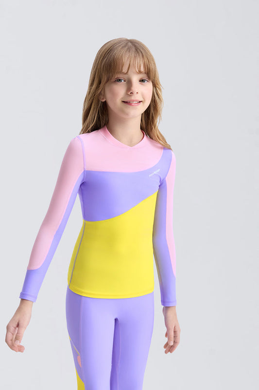 Waverider Long Sleeve Rashguard **Pink Diamond**