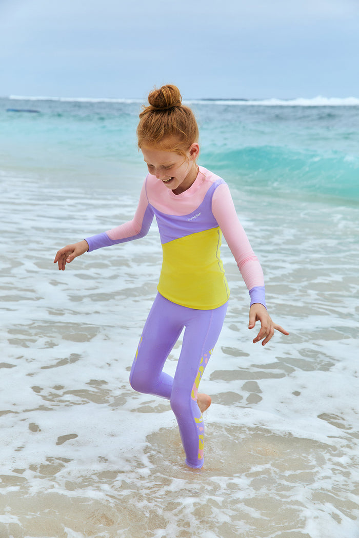 Waverider Long Sleeve Rashguard **Pink Diamond**
