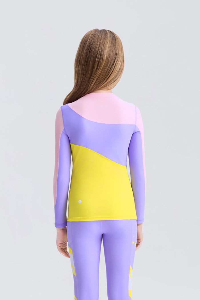 Waverider Long Sleeve Rashguard **Pink Diamond**