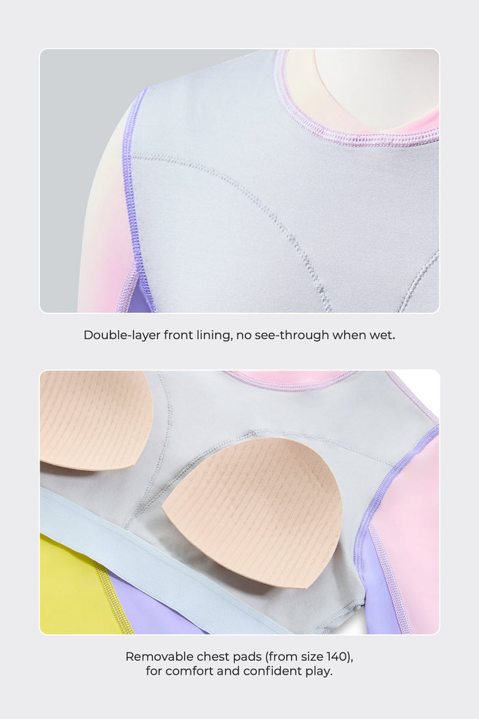 Waverider Long Sleeve Rashguard **Pink Diamond**