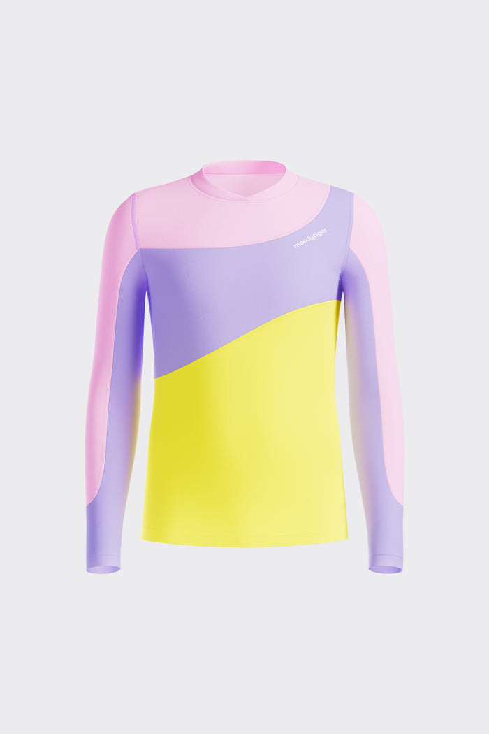 Waverider Long Sleeve Rashguard **Pink Diamond**