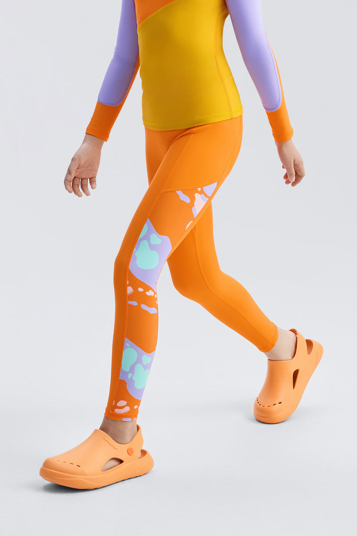 Waverider Leggings **Warm Orange**