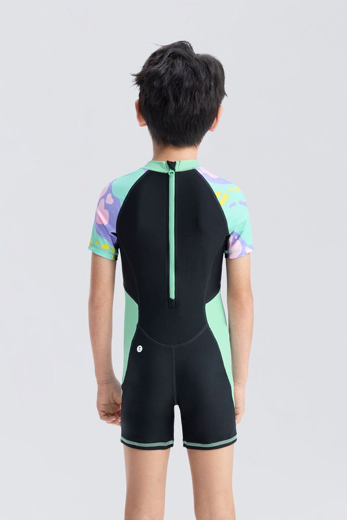 Waverider Swimsuit **Frog Cyan**