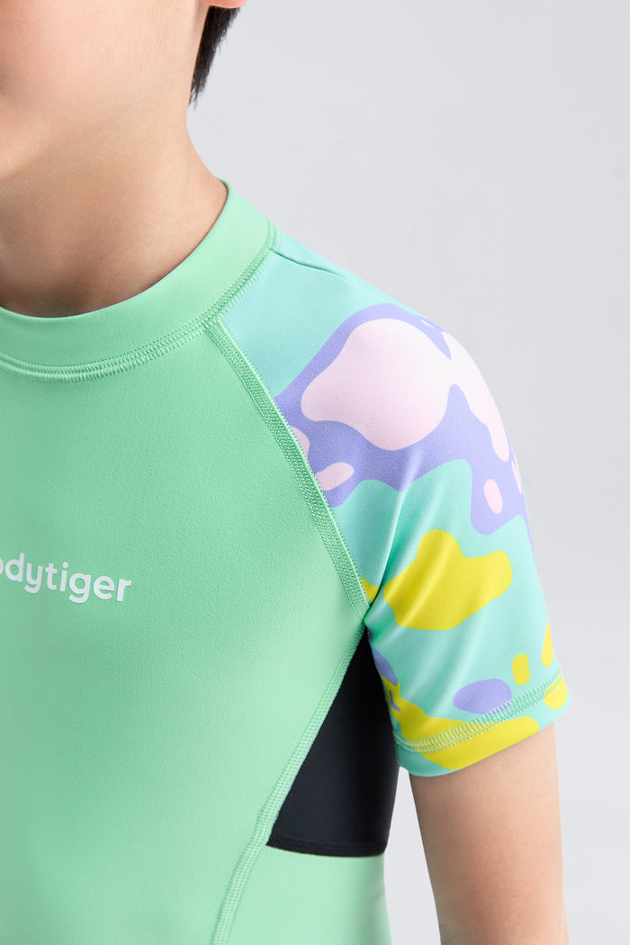 Waverider Swimsuit **Frog Cyan**